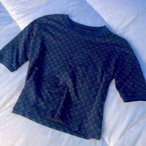 Madewell Patterned Cherry Half-Sleeve T-shirt